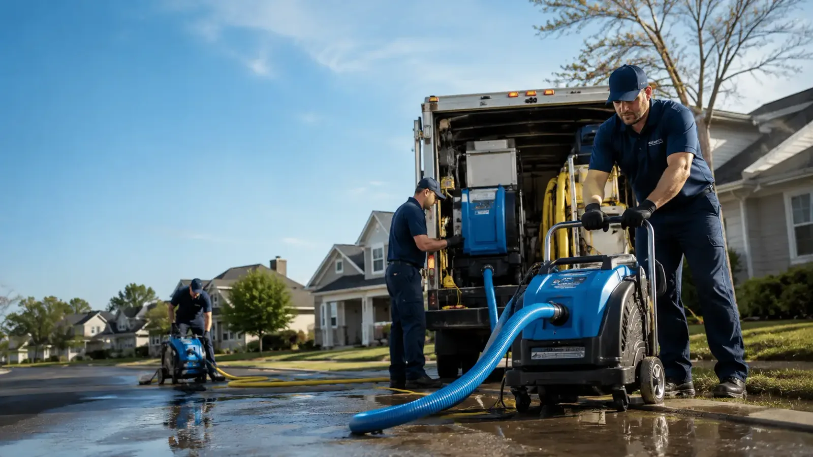 Flood Damage Cleanup in Vendor, AR